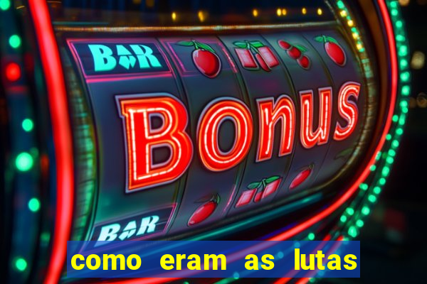 como eram as lutas entre os gladiadores